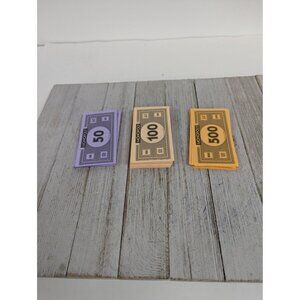 Monopoly Empire Replacement Money 50, 100, 500 Game Pieces 2013